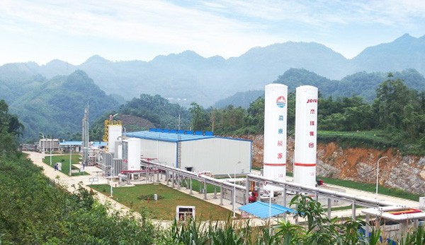 China's First Shale Gas Liquefaction Plant