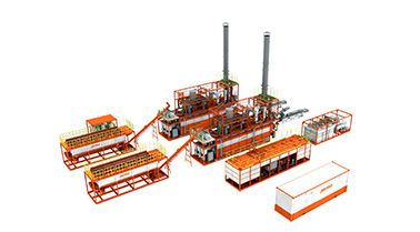 Continuous Screw Conveying Thermal Desorption Equipment