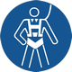 Effective fall protections must be taken when working at height.