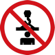 Hoisting operations are strictly prohibited from crossing under the crane and boom.