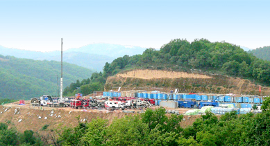 Shale Gas Well Service Project for Schlumberger